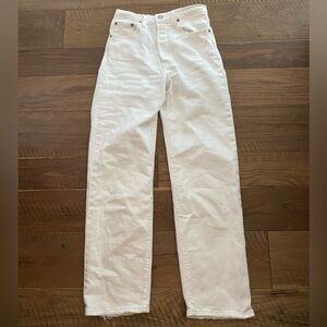 LEVI WHITE JEANS